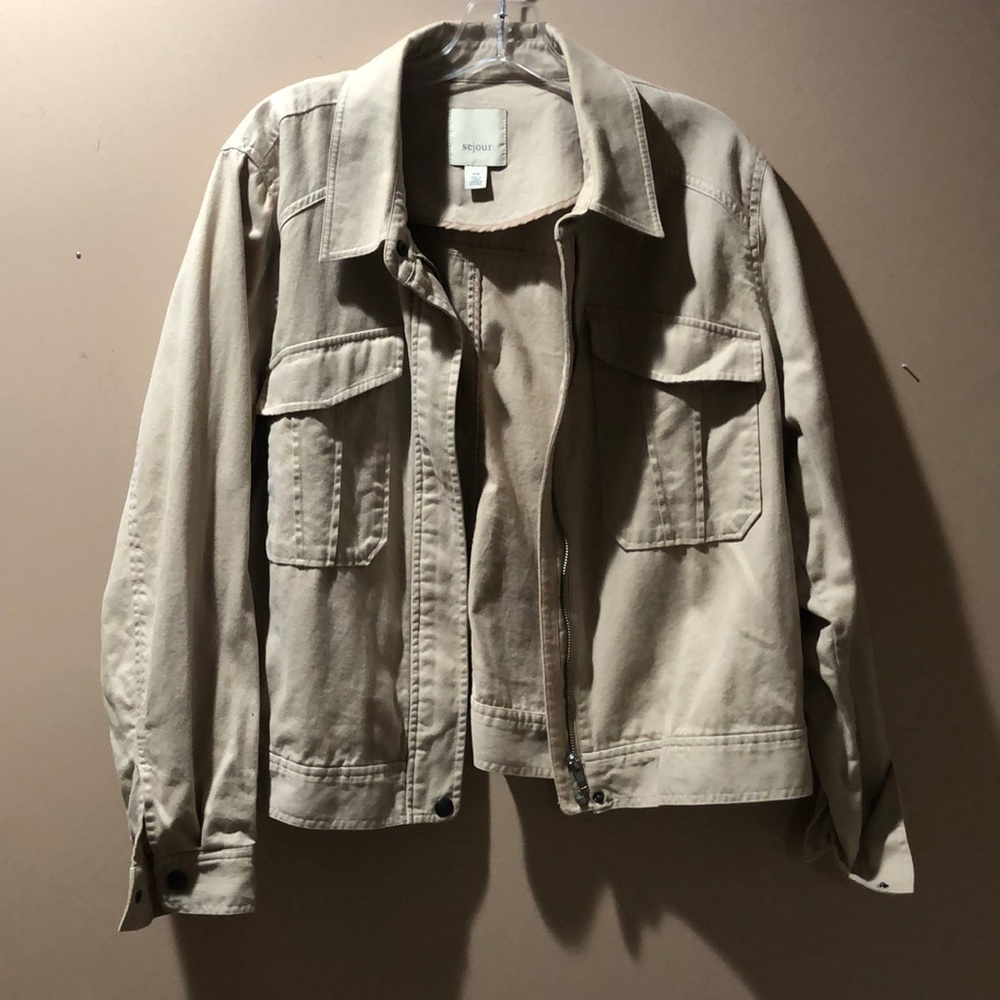 Womens khaki jacket